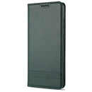 For Samsung Galaxy Note 10 Lite AZNS Magnetic Calf Texture Horizontal Flip Leather Case with Card Slots & Holder & Wallet(Dark Green)
