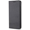 For Samsung Galaxy Note 10 Lite AZNS Magnetic Calf Texture Horizontal Flip Leather Case with Card Slots & Holder & Wallet(Black)