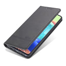 For Samsung Galaxy Note 10 Lite AZNS Magnetic Calf Texture Horizontal Flip Leather Case with Card Slots & Holder & Wallet(Black)