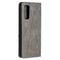 For Samsung Galaxy S20 FE 5G / S20 Lite Rhombus Texture Horizontal Flip Magnetic Leather Case with Holder & Card Slots(Grey)