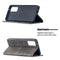 For Samsung Galaxy S20 FE 5G / S20 Lite Rhombus Texture Horizontal Flip Magnetic Leather Case with Holder & Card Slots(Grey)