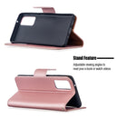 For Samsung Galaxy S20 FE 5G / S20 Lite Litchi Texture Pure Color Horizontal Flip PU Leather Case with Holder & Card Slots & Wallet & Lanyard(Rose Gold)