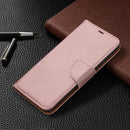 For Samsung Galaxy S20 FE 5G / S20 Lite Litchi Texture Pure Color Horizontal Flip PU Leather Case with Holder & Card Slots & Wallet & Lanyard(Rose Gold)
