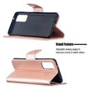 For Samsung Galaxy S20 FE 5G / S20 Lite Embossing Two Butterflies Pattern Horizontal Flip PU Leather Case with Holder & Card Slot & Wallet & Lanyard(Gold)