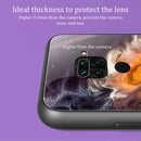 For Xiaomi Redmi Note 9 Marble Pattern Glass Protective Case(DL05)