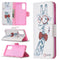 For Samsung Galaxy S20 FE 5G / S20 Lite Colored Drawing Pattern Horizontal Flip Leather Case with Holder & Card Slots & Wallet(Giraffe)
