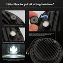 7 inch H4 / H13 DC 9V-30V 4000LM 6000K 40W 7 inch Car Round Shape LED Headlight Lamps for Jeep Wrangler