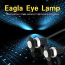 10 PCS 18mm 1.5W DC9-80V Motorcycle Eagle Eye Light Single Lens(White Light)