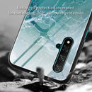 For Huawei Honor 20 / nova 5T Marble Pattern Glass Protective Case(DL04)