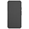 For Google Pixel 5 Tire Texture Shockproof TPU + PC Protective Case with Holder(Black)