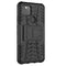 For Google Pixel 5 Tire Texture Shockproof TPU + PC Protective Case with Holder(Black)