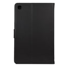 For Samsung Galaxy Tab A7 10.4 (2020) T505 Butterfly Flower Embossing Pattern Horizontal Flip Leather Case with Holder & Card Slots & Wallet(Black)