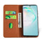 For Samsung Galaxy S10 Lite Strong Magnetism Shockproof Horizontal Flip Liquid Feel Leather Case with Holder & Card Slots & Wallet(Brown)