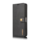 For Samsung Galaxy S20 FE DG.MING Crazy Horse Texture Flip Detachable Magnetic Leather Case with Holder & Card Slots & Wallet(Black)