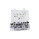 66 in 1 Stainless Steel Hole Tube Clips U-tube Clamp Connecting Ring Hose Clamp