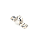 80 in 1 Stainless Steel Hole Tube Clips U-tube Clamp Connecting Ring Hose Clamp