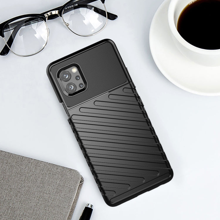For LG Q92 5G Thunderbolt Shockproof TPU Protective Soft Case(Black)