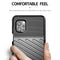 For LG Q92 5G Thunderbolt Shockproof TPU Protective Soft Case(Black)