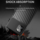 For LG Q92 5G Thunderbolt Shockproof TPU Protective Soft Case(Black)