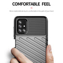 For Samsung Galaxy M51 Thunderbolt Shockproof TPU Protective Soft Case(Blue)