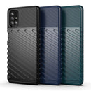 For Samsung Galaxy M51 Thunderbolt Shockproof TPU Protective Soft Case(Blue)