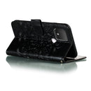 For Google Pixel 5 Mandala Embossing Pattern Horizontal Flip PU Leather Case with Holder & Card Slots & Walle & Lanyard(Black)
