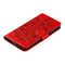 For Google Pixel 5 Mandala Embossing Pattern Horizontal Flip PU Leather Case with Holder & Card Slots & Walle & Lanyard(Red)