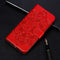 For Google Pixel 5 Mandala Embossing Pattern Horizontal Flip PU Leather Case with Holder & Card Slots & Walle & Lanyard(Red)
