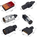 2 PCS Trailer / Truck G-type Long Strip 10LEDs Tail Light Set