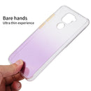 For Xiaomi Redmi Note 9 Gradient Shockproof TPU + Acrylic Protective Case with Detachable Buttons(Gradient Green)