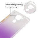 For Xiaomi Redmi Note 9 Gradient Shockproof TPU + Acrylic Protective Case with Detachable Buttons(Gradient Green)