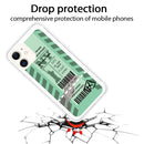 For iPhone 11 Boarding Pass Series TPU Phone Protective Case(Green New York)
