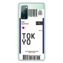 For Samsung Galaxy S20 FE Boarding Pass Series TPU Phone Protective Case(Flag Tokyo)