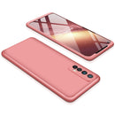 For OPPO Realme 7 GKK Three Stage Splicing Full Coverage PC Protective Case(Rose Gold)