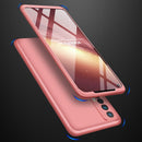 For OPPO Realme 7 GKK Three Stage Splicing Full Coverage PC Protective Case(Rose Gold)