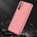 For OPPO Realme 7 GKK Three Stage Splicing Full Coverage PC Protective Case(Rose Gold)