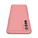 For OPPO Realme 7 GKK Three Stage Splicing Full Coverage PC Protective Case(Rose Gold)
