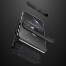 For OPPO Realme 7 GKK Three Stage Splicing Full Coverage PC Protective Case(Black)