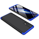 For OPPO Realme 7 GKK Three Stage Splicing Full Coverage PC Protective Case(Black Blue)