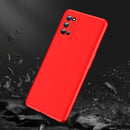 For OPPO Realme 7 Pro GKK Three Stage Splicing Full Coverage PC Protective Case(Red)