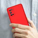 For OPPO Realme 7 Pro GKK Three Stage Splicing Full Coverage PC Protective Case(Red)