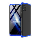 For Samsung Galaxy M31s GKK Three Stage Splicing Full Coverage PC Protective Case(Black Blue)