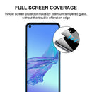 For OPPO A32 Full Glue Full Screen Tempered Glass Film