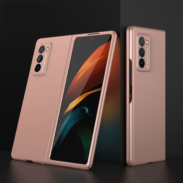 For Galaxy Z Fold2 GKK Ultra-thin Full Coverage PC Protective Case(Rose Gold)
