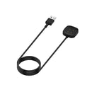 For Fitbit Versa 3 / Fitbit Sense Smart Watch Portable Magnetic Cradle Charger USB Charging Cable, Length:1m