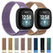 For Fitbit Versa 3 / Fitbit Magnetic Milano Watch Band, Size:Small Code(Light Purple)