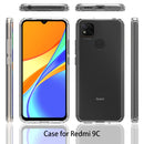For Xiaomi Redmi 9C Scratchproof TPU + Acrylic Protective Case(Transparent)