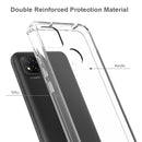 For Xiaomi Redmi 9C Scratchproof TPU + Acrylic Protective Case(Transparent)