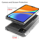 For Xiaomi Redmi 9C Scratchproof TPU + Acrylic Protective Case(Transparent)