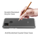 For Xiaomi Redmi 9C Scratchproof TPU + Acrylic Protective Case(Transparent)